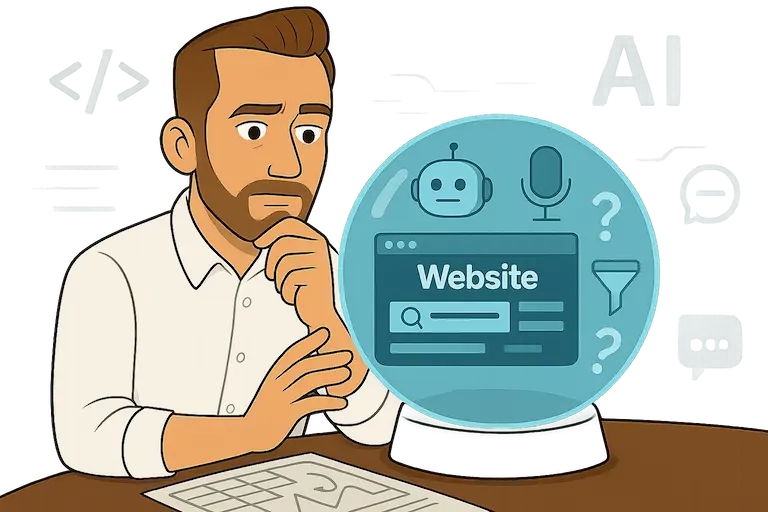 Die Zukunft von Websites im Zeitalter der KI-Agenten